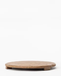 Mango Wood Carved Pedestal -Bloomingville Shop MangoWoodCarvedPedestal MKTN0561 BWN L