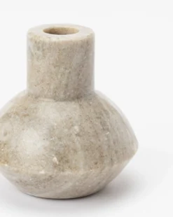 Bloomingville Marble Shaped Taper Holder -Bloomingville Shop MarbleShapedTaperHolder 2