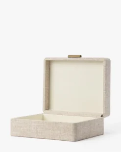 Natural Fabric Boxes -Bloomingville Shop NaturalFabricBoxes MDCR2720 OWH L D1 T