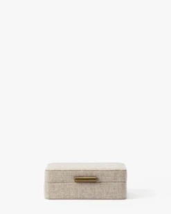 Natural Fabric Boxes -Bloomingville Shop NaturalFabricBoxes MDCR2720 OWH S MAIN T