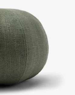Neve Round Pillow -Bloomingville Shop NeveRoundPillow MPLW1125 GRN OS D1