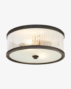 Randolph Flush Mount -Bloomingville Shop RandolphFlushMount MLHT0292 BRZ L MAIN