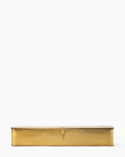 Rectangle Brass Boxes -Bloomingville Shop RectangleBrassBoxes MDCR0721 BRS L