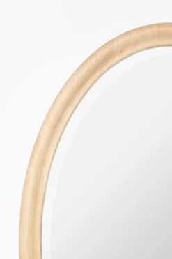 Reta Oval Wood Mirror -Bloomingville Shop RetaOvalWoodMirror 1 scaled