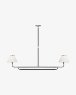 Rigby Linear Chandelier -Bloomingville Shop RigbyLinearChandelier MLHT1511 PNE OS MAIN