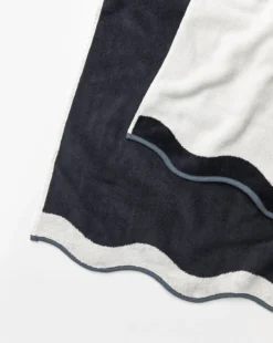 Bloomingville Shop -Bloomingville Shop RivieraWhiteBeachTowel MBTH0316 WHT OS D1 T