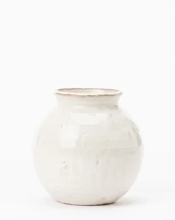 Rounded Ceramic Vase -Bloomingville Shop RoundedCeramicVase M