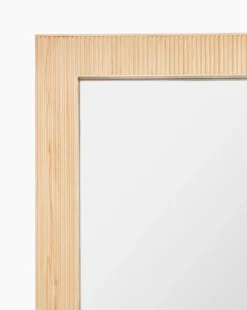 Rowan Wall Mirror -Bloomingville Shop RowanWallMirror MMIR0173 NAT 30x42 D1