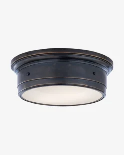Siena Flush Mount -Bloomingville Shop SienaFlushMount MLHT0306 BRZ L