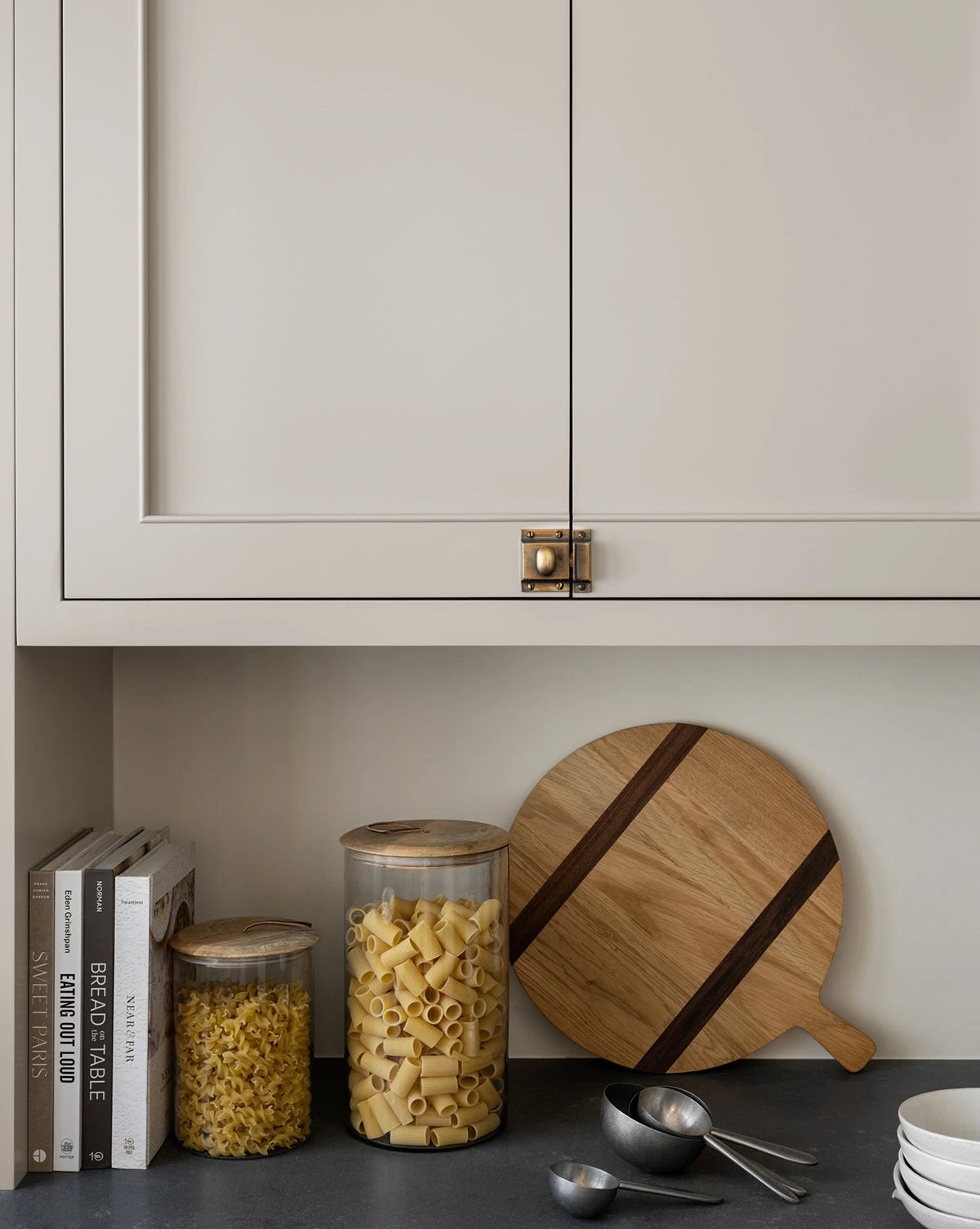 Leather Pull Lidded Jars 2 Leather Pull Lidded Jars - Image 2