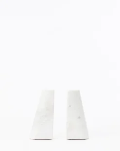 Bloomingville Tapered Marble Bookends (Set Of 2)