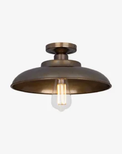 Telal Flush Ceiling Light -Bloomingville Shop TelalFlushCeilingLight MLHT0951 ABR OS D1