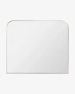 Tommy Wall Mirror 12 Tommy Wall Mirror -Bloomingville Shop TommyWallMirror MMIR0127 GLD 40x34 MAIN