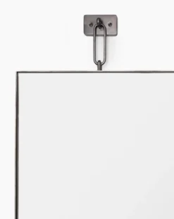 Trenton Wall Mirror -Bloomingville Shop TrentonWallMirror MMIR0174 BLK 48x32 D1