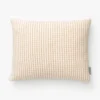 Vintage Orange Waffle Check Pillow Cover No. 2