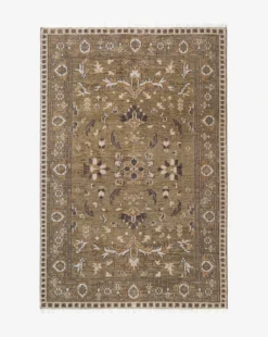 Wayland Hand-Knotted Wool Rug 16 Wayland Hand-Knotted Wool Rug -Bloomingville Shop WaylandHand KnottedRug MRUG0910 GRN 6x9 T