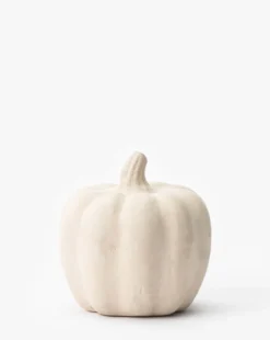 White Paper Mache Pumpkin -Bloomingville Shop WhitePaperMachePumpkin MDCR2768 WHT M T fa90f361 53af 4864 bb47 512c0eafb6b3