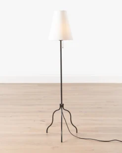 Windham Floor Lamp -Bloomingville Shop WindhamFloorLamp MLHT1600 IRN OS D1 T