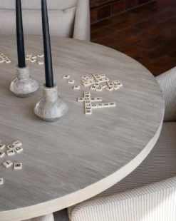 Bloomingville Marble Shaped Taper Holder -Bloomingville Shop WinterCatalog59