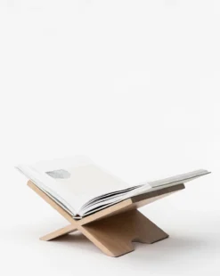 Evergreen Wooden Book Display -Bloomingville Shop WoodenBookDisplary 1