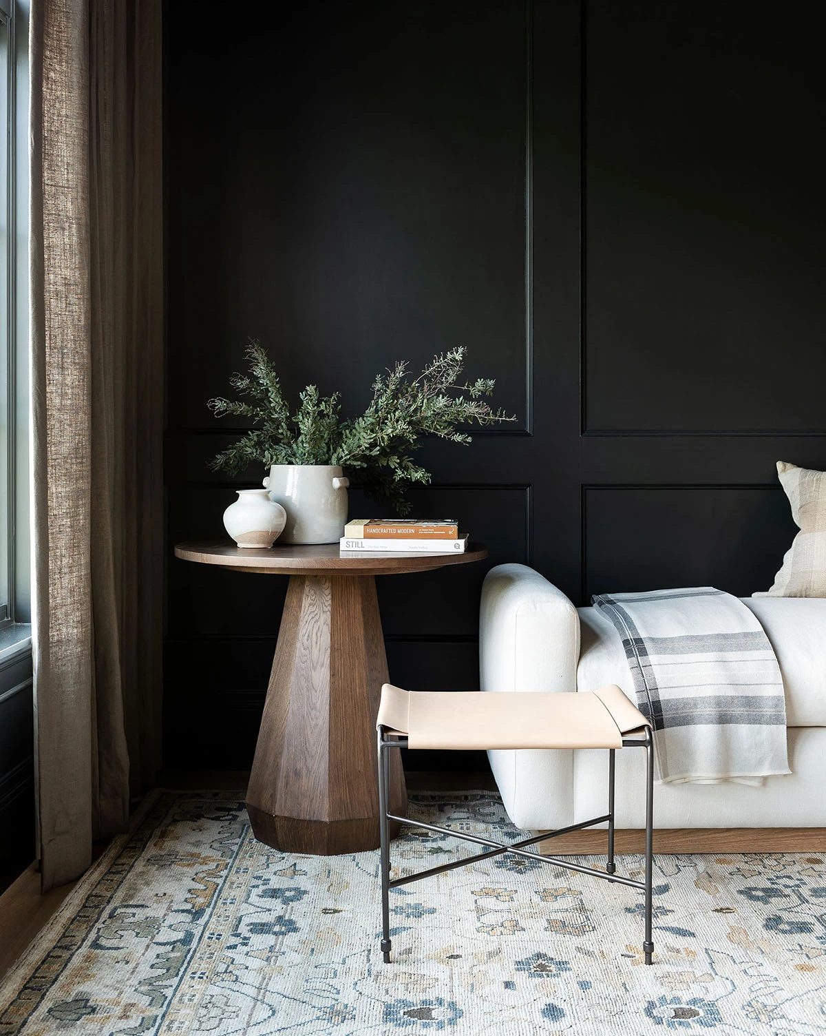 Kasuri Hand-Knotted Wool Rug 2 Kasuri Hand-Knotted Wool Rug - Image 2