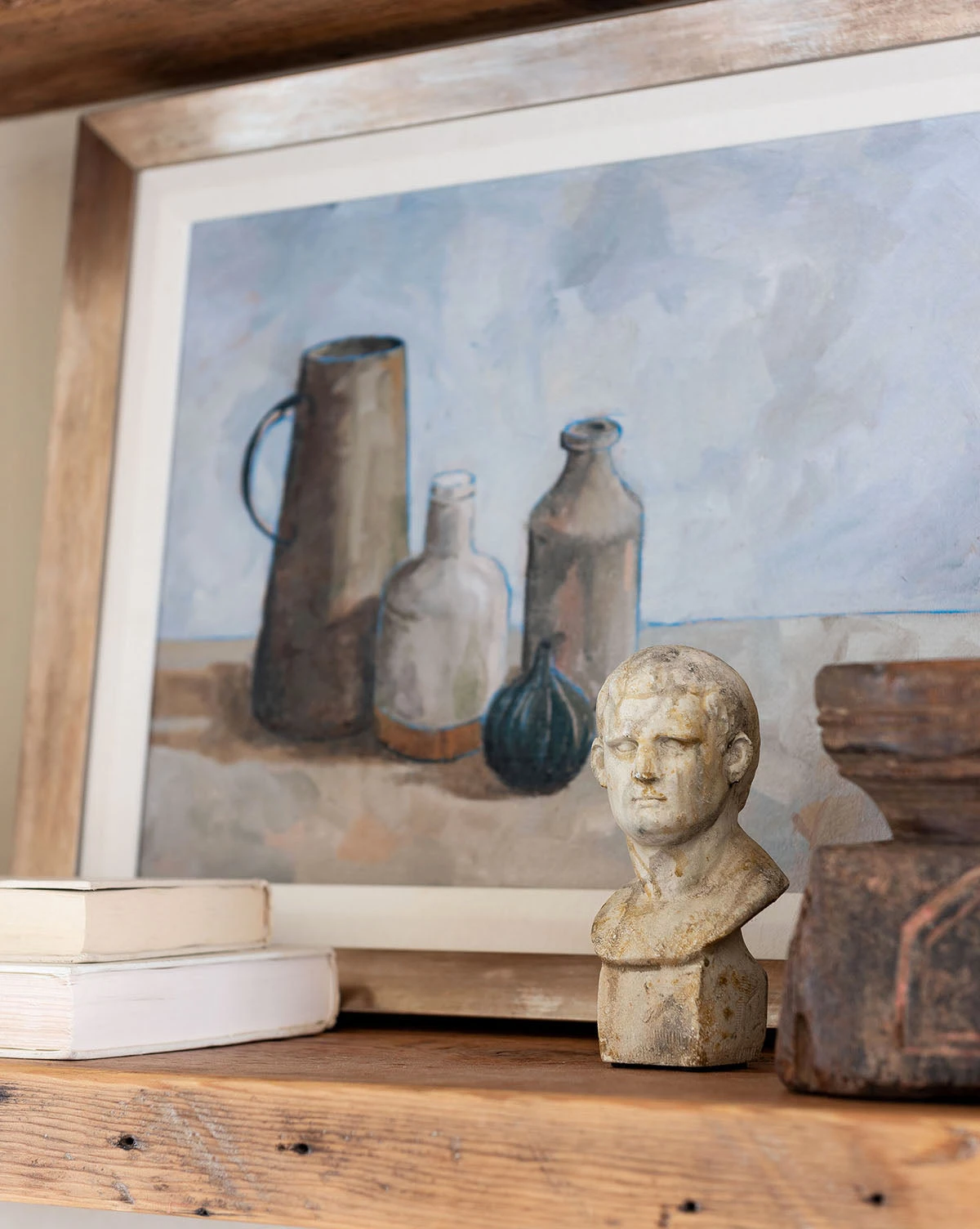 Cement Head Sculpture 2 Cement Head Sculpture - Image 2