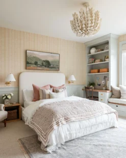 Latvia Hand-Knotted Wool Rug -Bloomingville Shop wren25